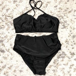 SHEIN Black Bikini